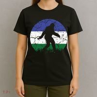 Cascadia Bioregion Bigfoot Flag Independence Vintage T-Shirt thumb 4