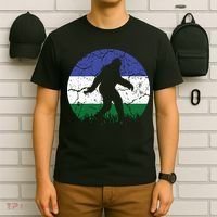 Cascadia Bioregion Bigfoot Flag Independence Vintage T-Shirt thumb 6