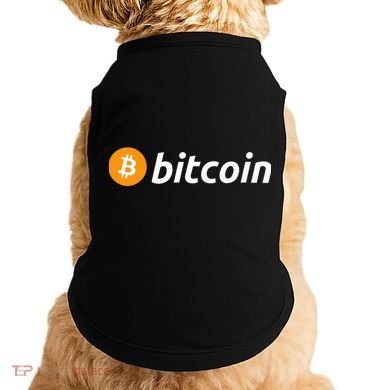 Cryptocurrency Blockchain Bitcoin Logo Crypto Bitcoin Orange Doggie Tank