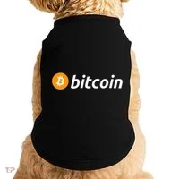 Cryptocurrency Blockchain Bitcoin Logo Crypto Bitcoin Orange Doggie Tank thumb 0