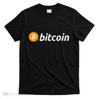 Cryptocurrency Blockchain Bitcoin Logo Crypto Bitcoin Orange T-Shirt thumb 0