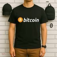 Cryptocurrency Blockchain Bitcoin Logo Crypto Bitcoin Orange T-Shirt thumb 6