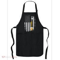 Craft Beer Brewing Usa Us American Flag Craft Apron thumb 0