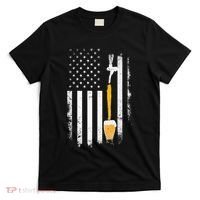 Craft Beer Brewing Usa Us American Flag Craft T-Shirt thumb 0