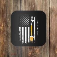 Craft Beer Brewing Usa Us American Flag Craft Coaster thumb 0