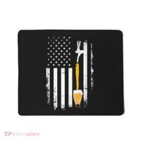 Craft Beer Brewing Usa Us American Flag Craft Mousepad thumb 0