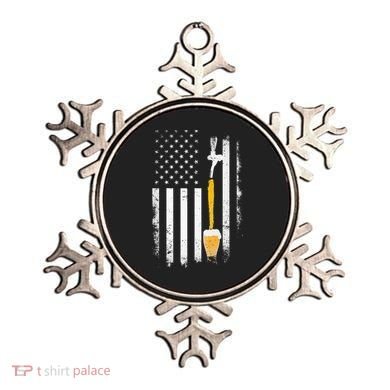 Craft Beer Brewing Usa Us American Flag Craft Ornament