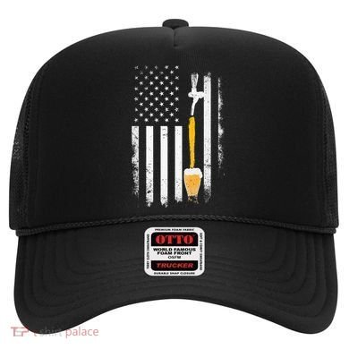 Craft Beer Brewing Usa Us American Flag Craft Hat