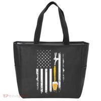 Craft Beer Brewing Usa Us American Flag Craft Tote Bag thumb 0