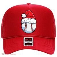 Christmas Baseball Ball Santa Hat Xmas Boys Hat thumb 0