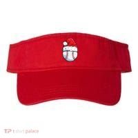 Christmas Baseball Ball Santa Hat Xmas Boys Visor thumb 0