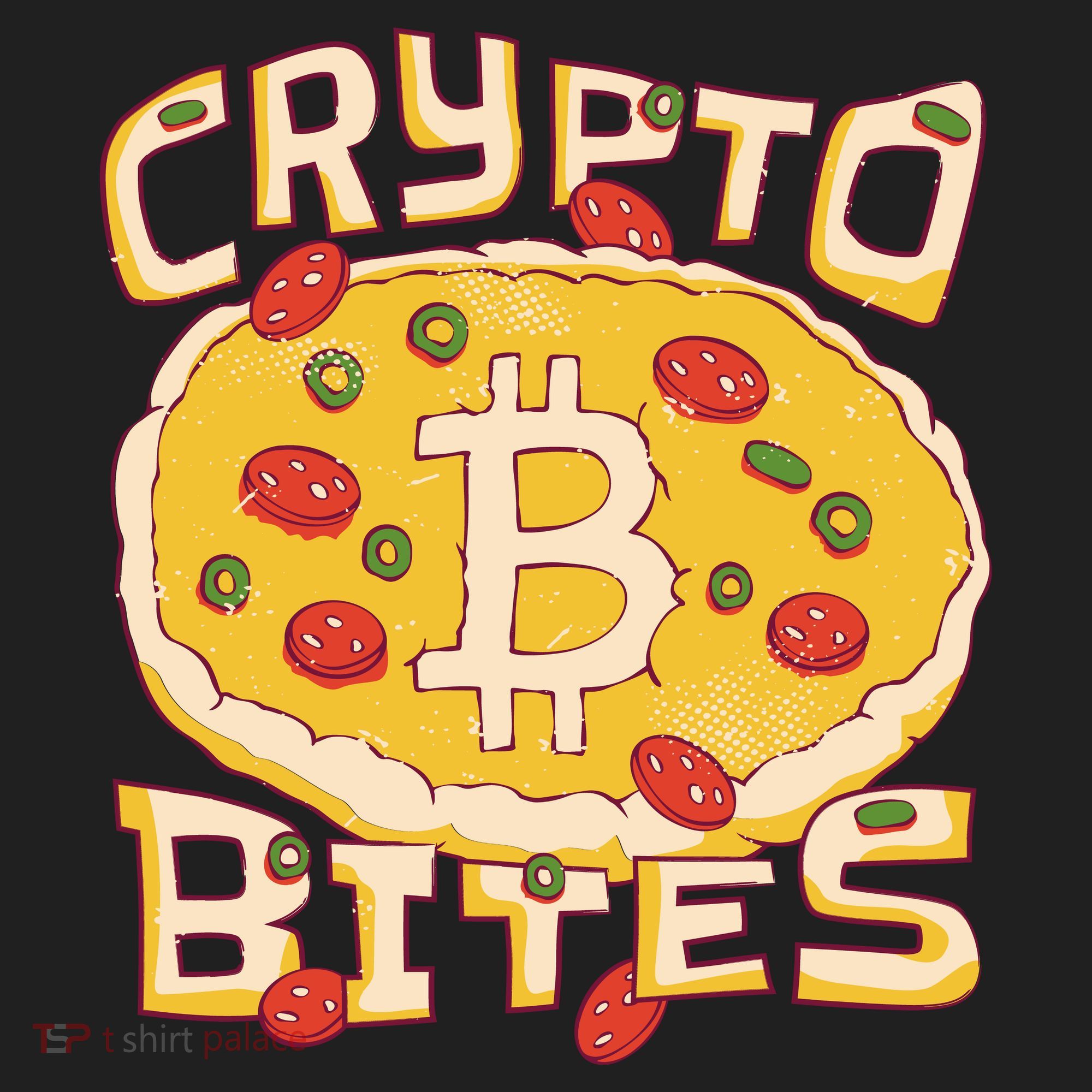 Crypto Bites Bitcoin Pizza Women's Sweatshirt