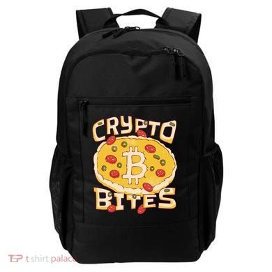 Crypto Bites Bitcoin Pizza Backpack