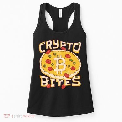 Crypto Bites Bitcoin Pizza Women's Tank Top