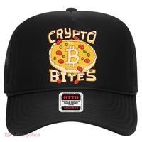 Crypto Bites Bitcoin Pizza Hat thumb 0