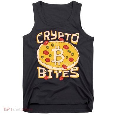 Crypto Bites Bitcoin Pizza Tank Top