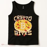 Crypto Bites Bitcoin Pizza Tank Top thumb 2