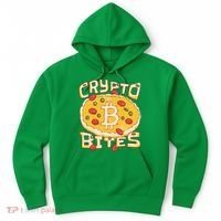 Crypto Bites Bitcoin Pizza Hoodie thumb 0