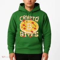Crypto Bites Bitcoin Pizza Hoodie thumb 2