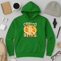 Crypto Bites Bitcoin Pizza Hoodie thumb 3
