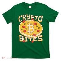 Crypto Bites Bitcoin Pizza T-Shirt thumb 0