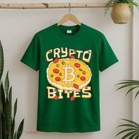 Crypto Bites Bitcoin Pizza T-Shirt thumb 2