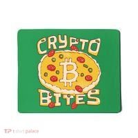 Crypto Bites Bitcoin Pizza Mousepad thumb 0