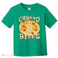 Crypto Bites Bitcoin Pizza Toddler T-Shirt thumb 0
