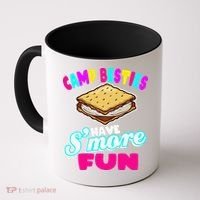 Camp Besties Best Friend Summer Camping Funny Smore Fun Coffee Mug thumb 0