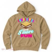 Camp Besties Best Friend Summer Camping Funny Smore Fun Hoodie thumb 0