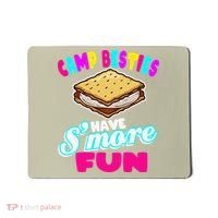 Camp Besties Best Friend Summer Camping Funny Smore Fun Mousepad thumb 0
