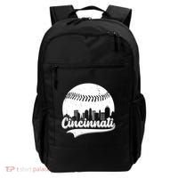 Cincinnati Baseball City Skyline Backpack thumb 0