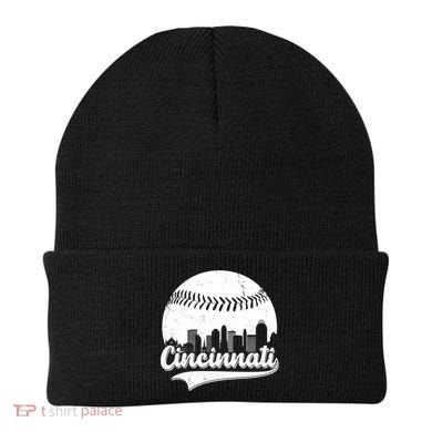 Cincinnati Baseball City Skyline Beanie