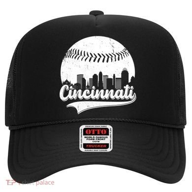 Cincinnati Baseball City Skyline Hat