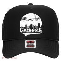 Cincinnati Baseball City Skyline Hat thumb 0