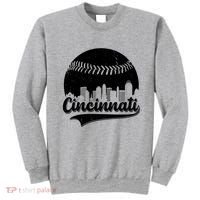 Cincinnati Baseball City Skyline Sweatshirt thumb 0