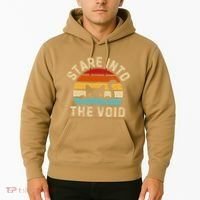 Cute Black Cat Stare Into The Void Hoodie thumb 2