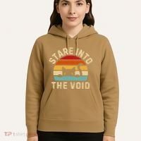Cute Black Cat Stare Into The Void Hoodie thumb 5