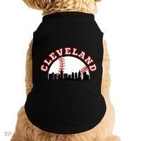 Cleveland Baseball Cleveland Oh Cityscape Cle Skyline Doggie Tank thumb 0