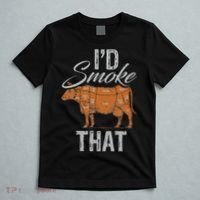 Chef Butcher Cook BBQ Cow Beef Funny Sayings Meat Lover Fan T-Shirt thumb 5