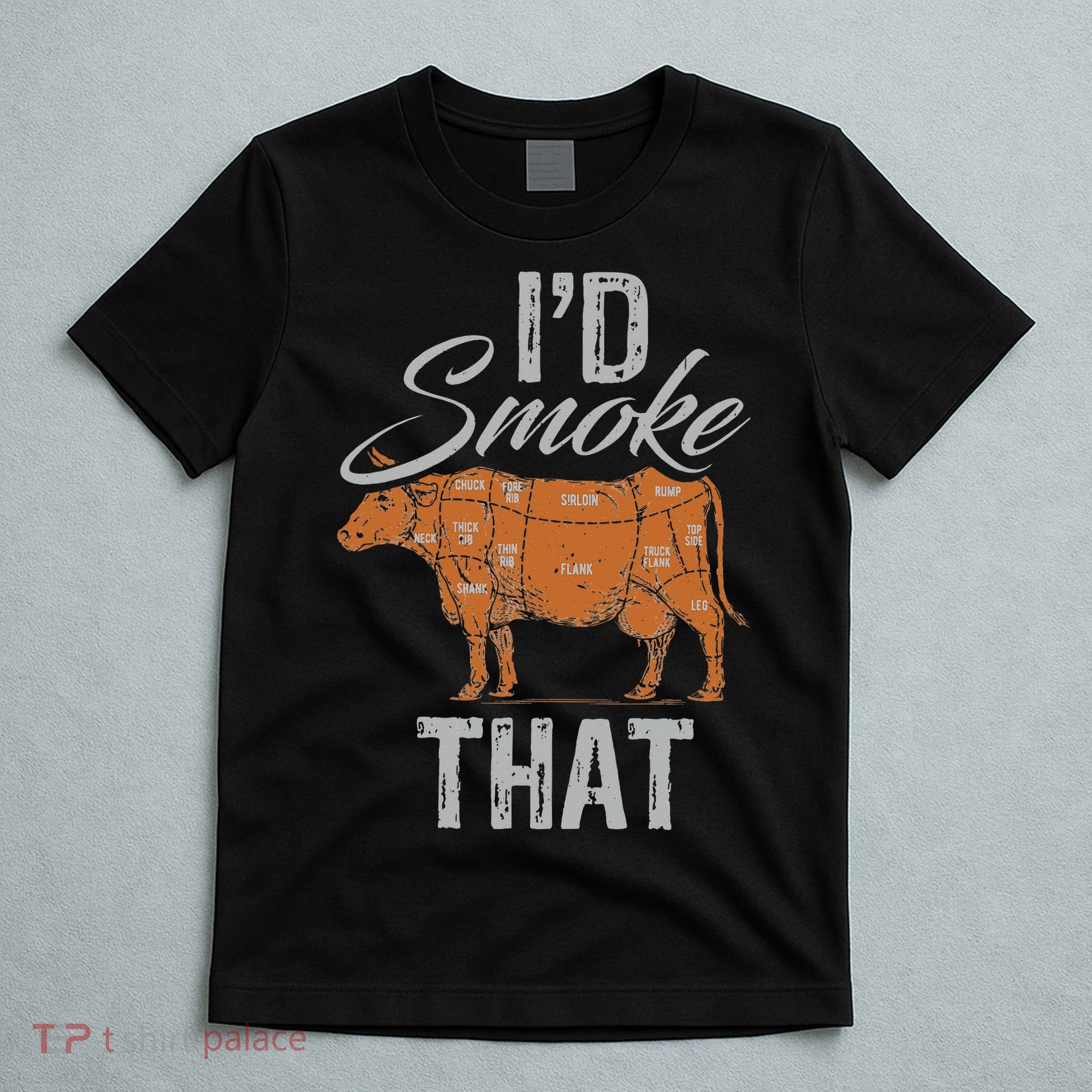 Chef Butcher Cook BBQ Cow Beef Funny Sayings Meat Lover Fan T-Shirt