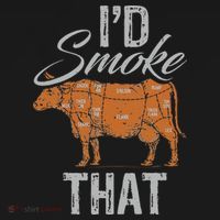 Chef Butcher Cook BBQ Cow Beef Funny Sayings Meat Lover Fan T-Shirt thumb 7