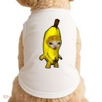 Cute Banana Cat Happy Bananacat Meme Kitty Cat Lovers Meme Doggie Tank thumb 0