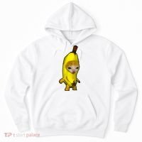 Cute Banana Cat Happy Bananacat Meme Kitty Cat Lovers Meme Hoodie thumb 0