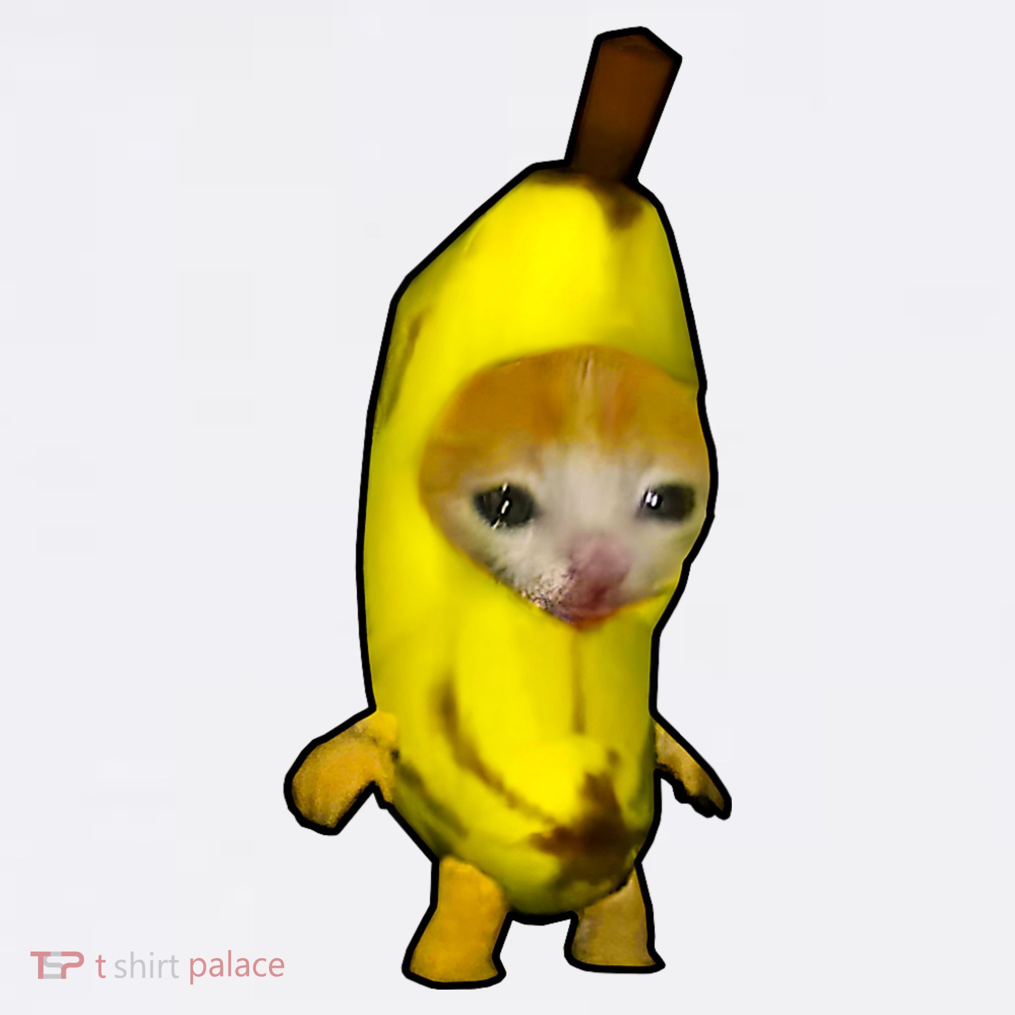 Cute Banana Cat Happy Bananacat Meme Kitty Cat Lovers Meme Women's Hoodie