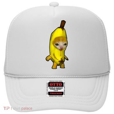 Cute Banana Cat Happy Bananacat Meme Kitty Cat Lovers Meme Hat