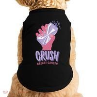 Crush Breast Cancer Can Doggie Tank thumb 0