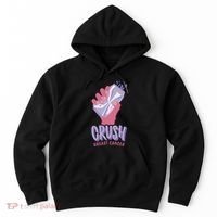Crush Breast Cancer Can Hoodie thumb 0