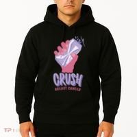 Crush Breast Cancer Can Hoodie thumb 2