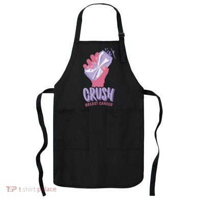 Crush Breast Cancer Can Apron